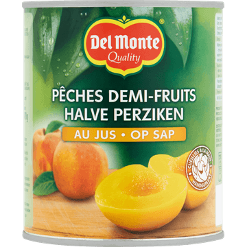 Del Monte Halve Perziken op Sap 825 g