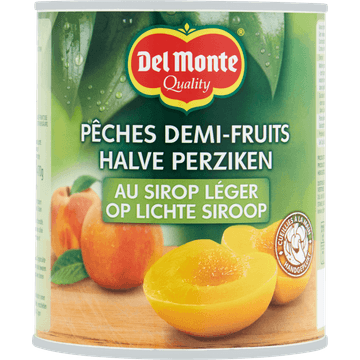 Del Monte Halve Perziken op Lichte Siroop 825 g