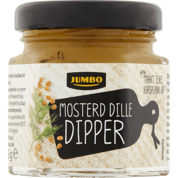 Jumbo Mosterd Dille Dipper 45 g