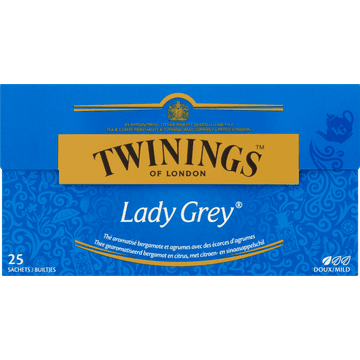 Twinings of London Lady Grey 25 Builtjes 50 g