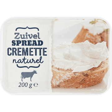 Cremette Zuivelspread Naturel 200 g