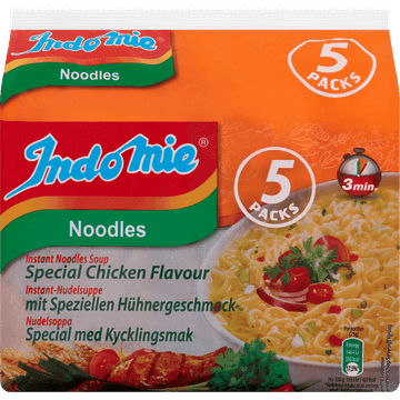 Indomie Instant Noodles Soup Special Chicken Flavour 5 x 75 g