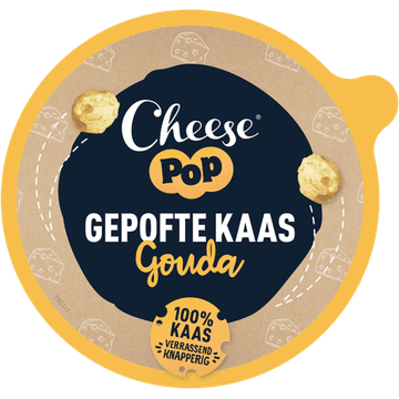 Cheesepop Gepofte Kaasballetjes Gouda Kaas 48+ 65 g