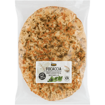 Jumbo Focaccia Knoflookboter & Mozzarella 300g