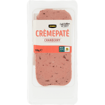 Jumbo Crèmepaté Cranberry 150 g