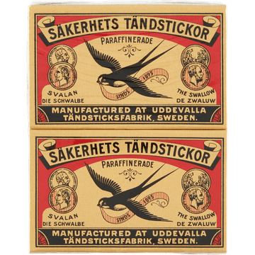 Zwaluw Lucifers maat S 8 Doosjes