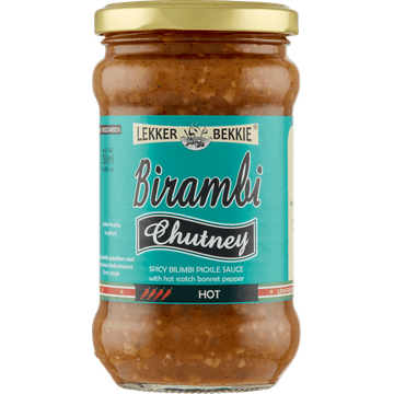 Lekker Bekkie Birambi Chutney 290 ML