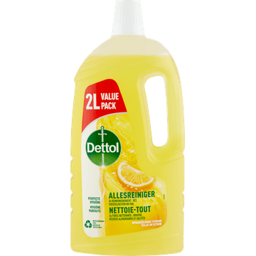 Dettol Allesreiniger Sprankelende Citroen Value Pack 2 L