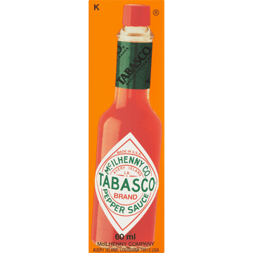 Tabasco Rode Pepersaus 60 ml