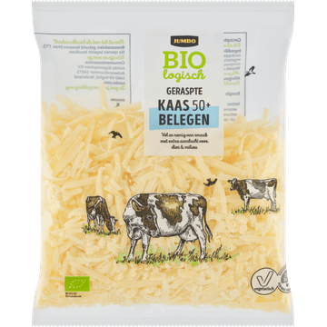 Jumbo Biologisch Geraspte Belegen Kaas 50+ 150 g