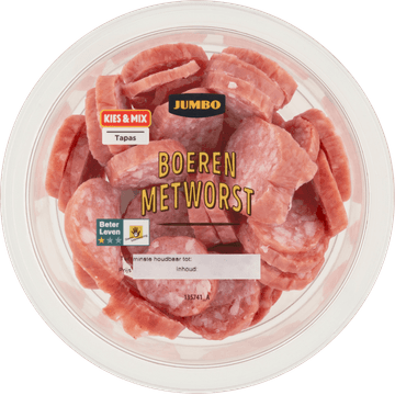 Jumbo Boerenmetworst 80 g