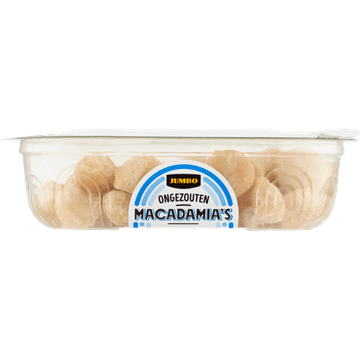 Jumbo Ongezouten Macadamia's 90 g