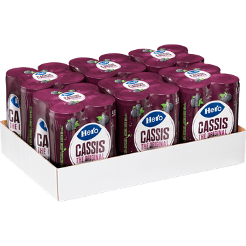 Hero Cassis The Original 24 x 250 ml