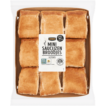 Jumbo - Mini Saucijzenbroodjes - 9 Stuks