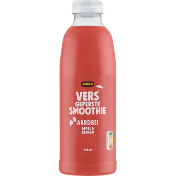 Jumbo Verse Smoothie Aardbei, Appel & Banaan 750ML