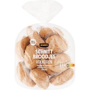 Jumbo - Schnittbroodjes Volkoren - 10 Stuks