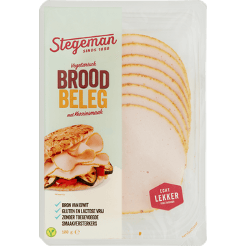 Stegeman Vegetarisch Broodbeleg met Kerriesmaak 100 g
