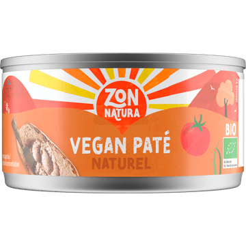 Zonnatura Biologische Vega Pate Naturel 125 g