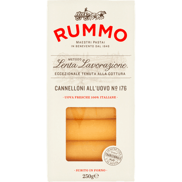 Rummo Lenta Lavoragione Cannelloni All'uovo N° 176 250 g