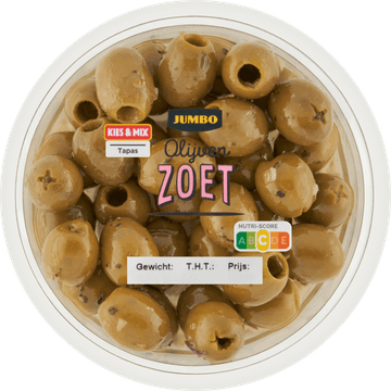 Jumbo Olijven Zoet 140 g