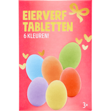 Jumbo Eierverf Tabletten 6 Stuks