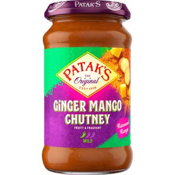 Patak's Ginger Mango Chutney 340 gram