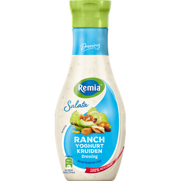 Remia Salata Ranch Yoghurt Kruiden Dressing 250 ml