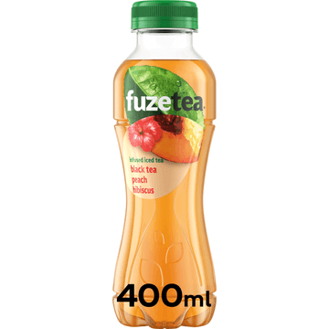 Fuze Tea Black Iced Tea Peach Hibiscus 400 ml