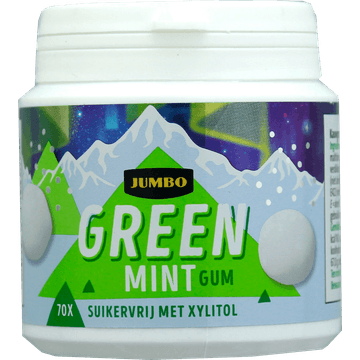 Jumbo Green Mint Gum 105 g