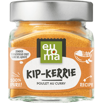 Euroma Kip-kerrie kruiden 70 g