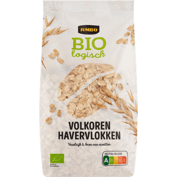 Jumbo Biologisch Volkoren Havervlokken 500 g