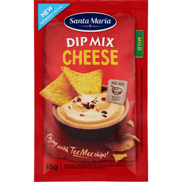 Santa Maria Dip Mix Cheese Mild 16 g