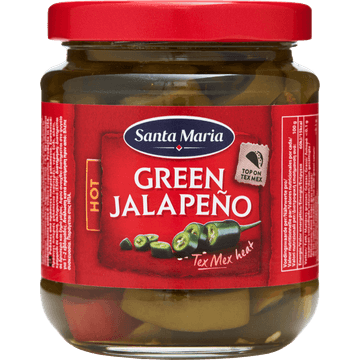 Santa Maria Jalapeños Green hot 215g