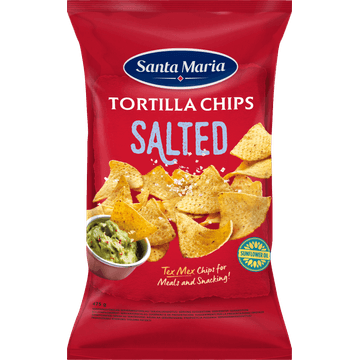 Santa Maria Crispy Corn Tortilla Chips Salted 475 g