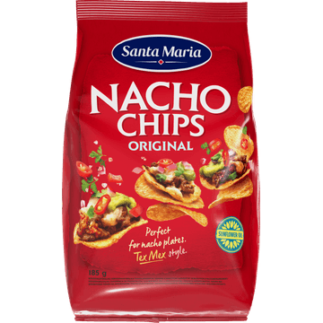 Santa Maria Nacho Tortilla Chips 185 g