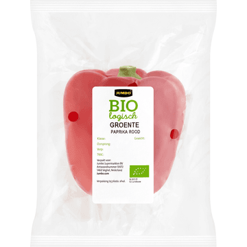 Jumbo Rode Paprika Biologisch
