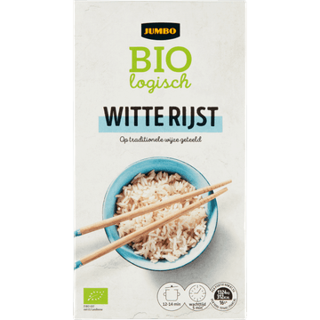 Jumbo Biologisch Witte Rijst 400 g