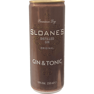 Sloane's - Gin & Tonic Original - 250ML