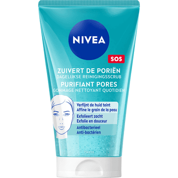 NIVEA Dagelijkse Reinigingsscrub - Zuivert de poriën - 150ml