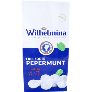Wilhelmina Verfrissende Pepermunt 200 g