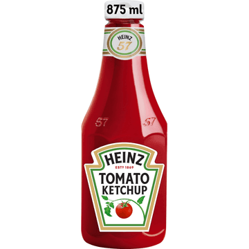 Heinz Tomaten Ketchup Knijpfles 875 ml