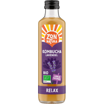 Zonnatura Biologische Kombucha Lavendel 250 ml