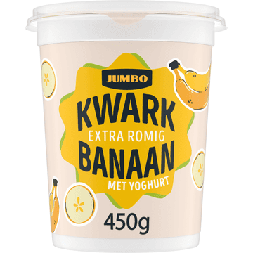 Jumbo Romige Kwark Banaan 450 g