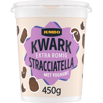 Jumbo Romige Kwark Stracciatella 450 g