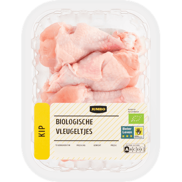 Jumbo Biologische Kipvleugeltjes ca. 200 g