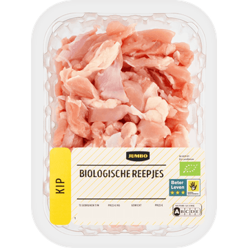 Jumbo Biologische Kipreepjes ca. 250 g