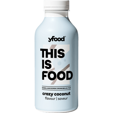 YFood Gebalanceerde Drinkmaaltijd Crazy Coconut 500 ml