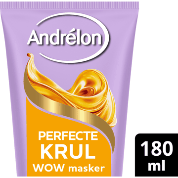 Andrélon 1 Minuut WOW Haarmasker Perfecte Krul 180 ml