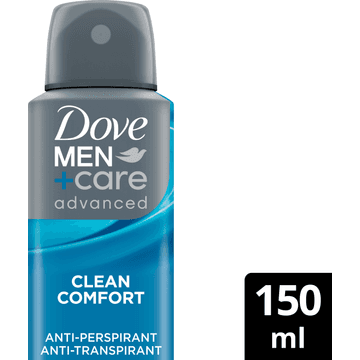Dove Men+Care Advanced Anti-Transpirant Deodorant Spray Clean Comfort 150 ml