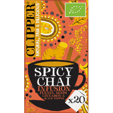 Clipper Spicy Chai Organic Infusion 20 stuks 50g
